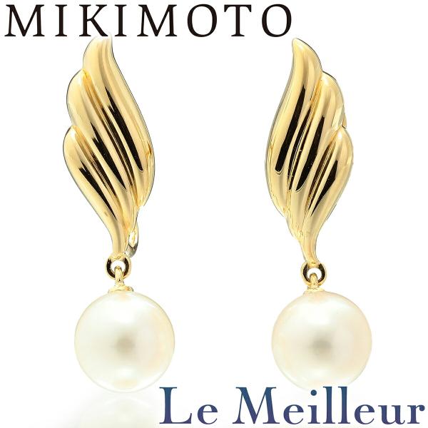K18ミキモトMIKIMOTOアコヤパールイヤリング【片耳用】 EARLYSUMMER20％】MIKIMOTO ミキモト イヤリング 18金 K18