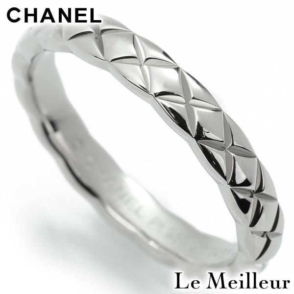 CHANEL（シャネル） ココ クラッシュ リング プラチナ Pt950 5号 指輪