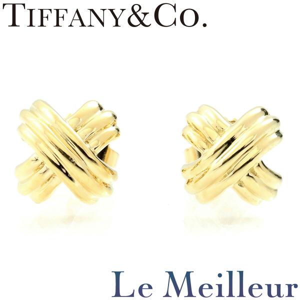 TIFFANY&Co.（ティファニー） シグネチャー ピアス K18 中古 返品OK