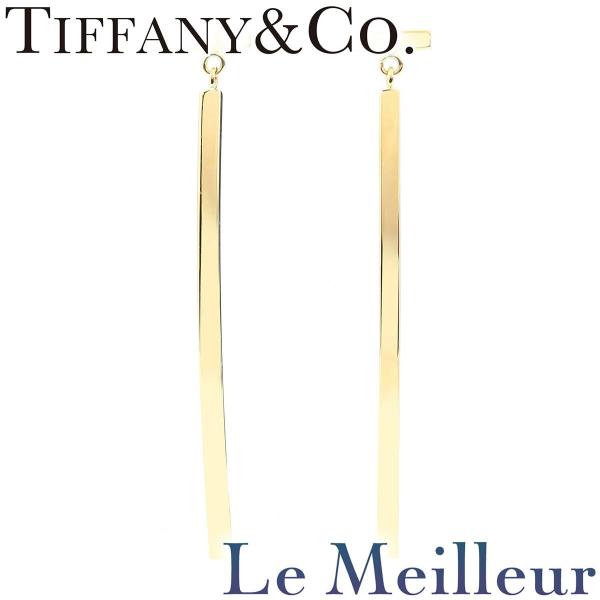 TIFFANY&Co.（ティファニー） T バー ピアス イエローゴールド K18YG