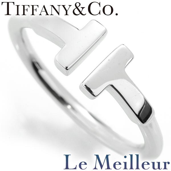 TIFFANY&Co.（ティファニー） T ワイヤー リング 指輪 K18 9号 中古