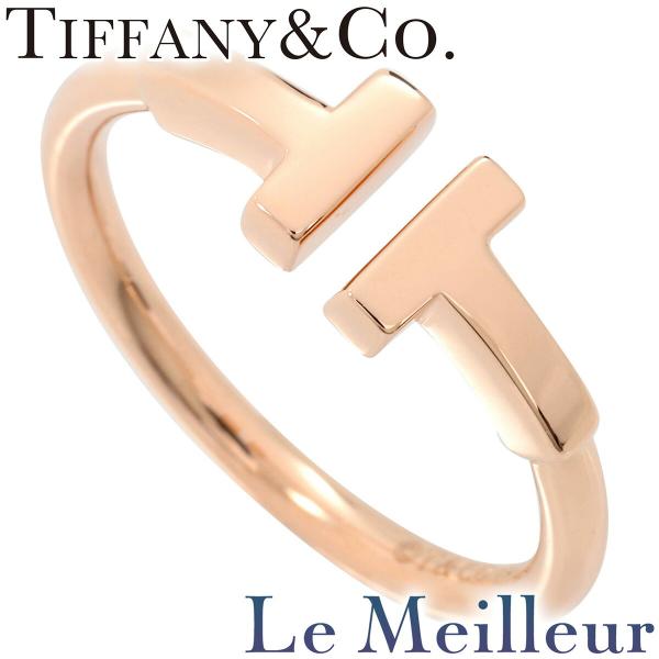 TIFFANY&Co.（ティファニー） T ワイヤー リング 指輪 K18 9号 中古 