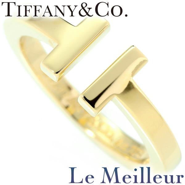 TIFFANY&Co.（ティファニー） T Tスクエア リング 指輪 イエロー