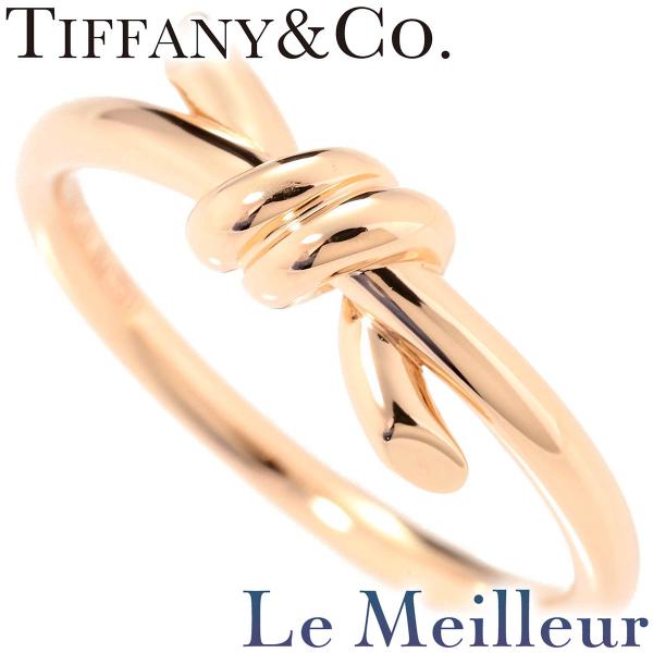 TIFFANY&Co.（ティファニー） ノット リング 指輪 K18PG 9号 中古 返品