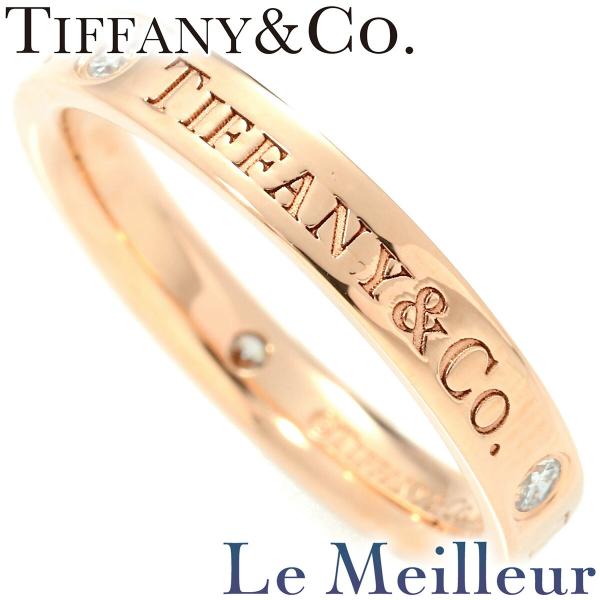 TIFFANY&Co.（ティファニー） T&CO. 3P フラットバンドリング 指輪 