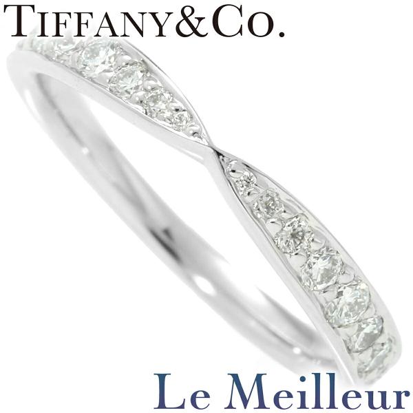 Tiffany & Co. ダイヤモンドリング Pt950 ハーモニー TIFFANY&Co.（ティファニー） ハーモニー ハーフサークル リング