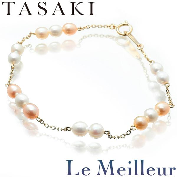 TASAKI（タサキ） パールチェーン ブレスレット 淡水真珠 4.0mm
