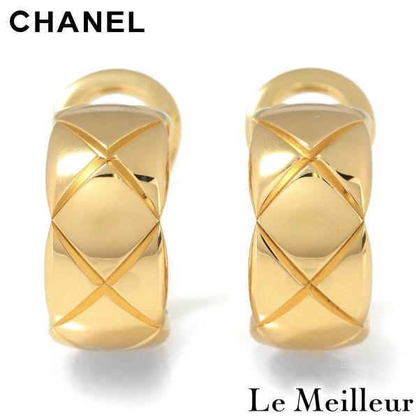 CHANEL（シャネル） CHANEL COCO CRUSH ピアス イエローゴールド K18YG