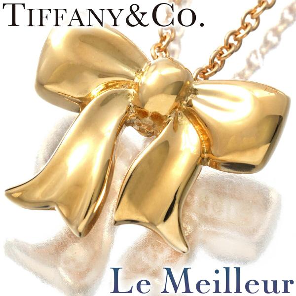 TIFFANY&Co. ティファニーブルー ボックス ボウ ペンダント K18