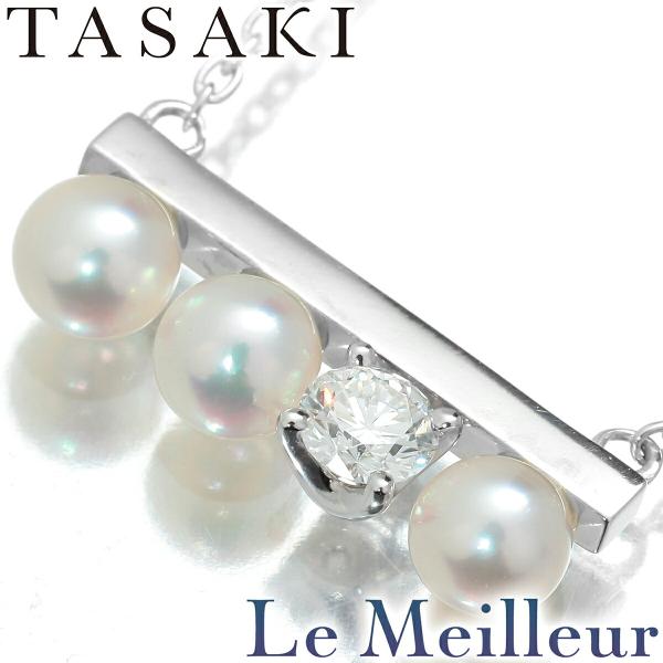 TASAKI タサキ プチ バランス ダイヤモンド ソロ ネックレス P TASAKI タサキ プチ バランス ダイヤモンド ソロ ネックレス P