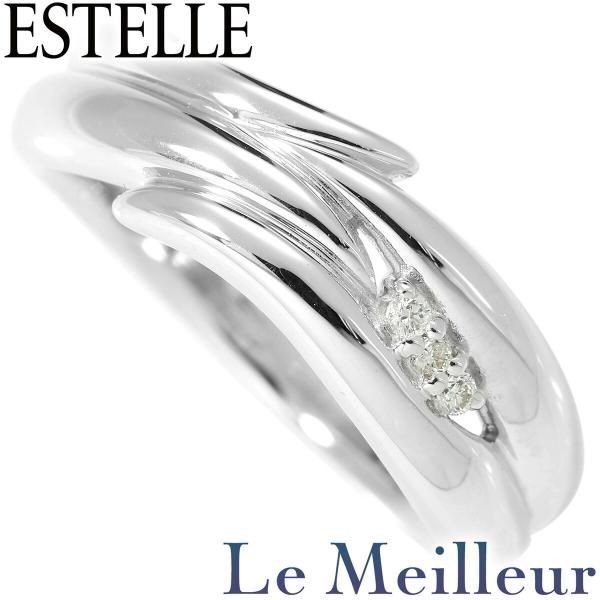 K18 ESTELLEリング　箱付き K18 ESTELLEリング 箱付き ESTELLE 指輪 リング K18 ピンク