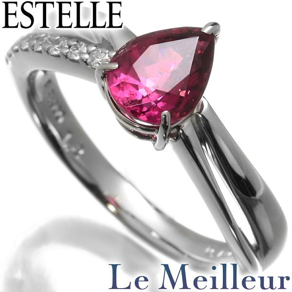 ESTELLE（エステール） リング ピンクトルマリン 1.2ct ダイヤモンド