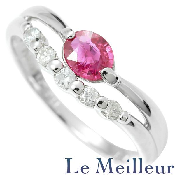 ルビー 0.30ct ダイヤモンド プラチナ Pt900 リング 11号 指輪 新品