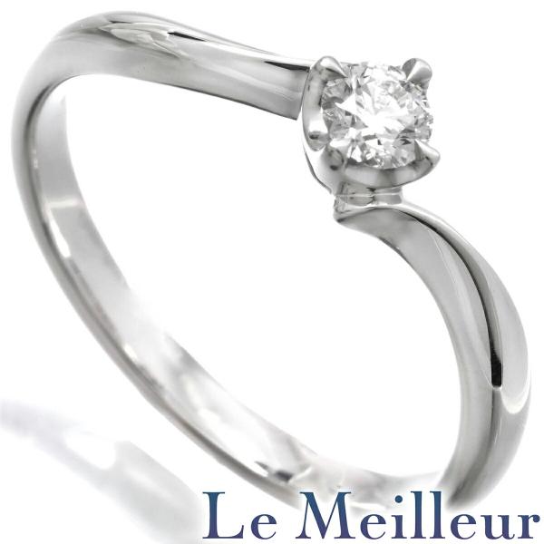 4℃ リング 1P EXCELLENT VSクラス Fカラー 指輪 ダイヤモンド Pt950 12