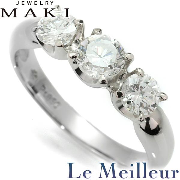 ジュエリーマキ Jewelry MAKI 3Pリング VSクラス ダイヤモンド 1.0ct