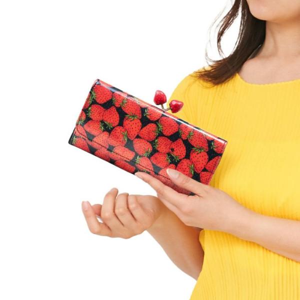 ♥♣新品未使用！Think Bee！ 苺心長財布 Think Bee!（シンクビー） 苺心長財布 : インテリア雑貨LeModeヤフー