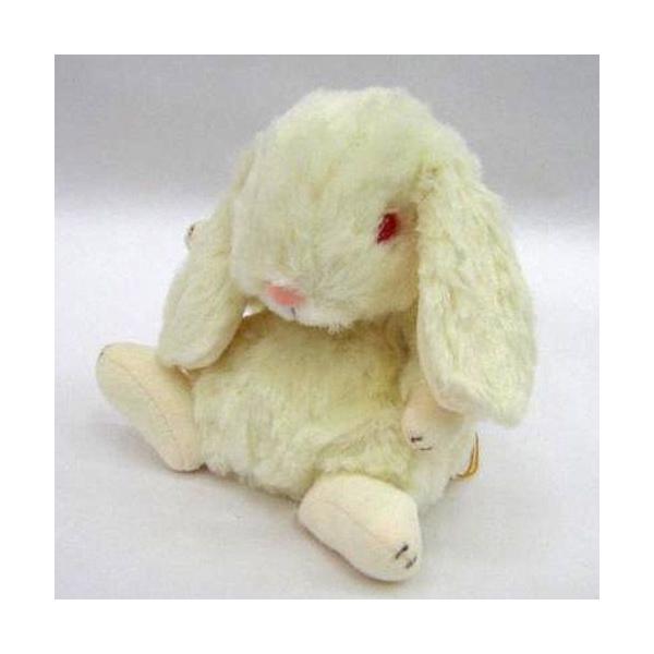 ヴィンテージ　うさぎ　ぬいぐるみ　赤目 レア）LARRY/ラリー 赤目 うさぎ ぬいぐるみ - メルカリ