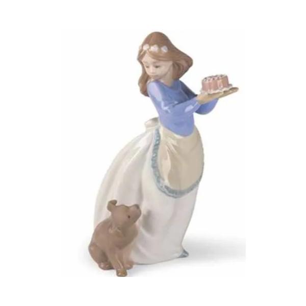 NAO 仔犬の誕生日 NAO ナオ 仔犬の誕生日 02001045 | ブランド洋食器専門店ル