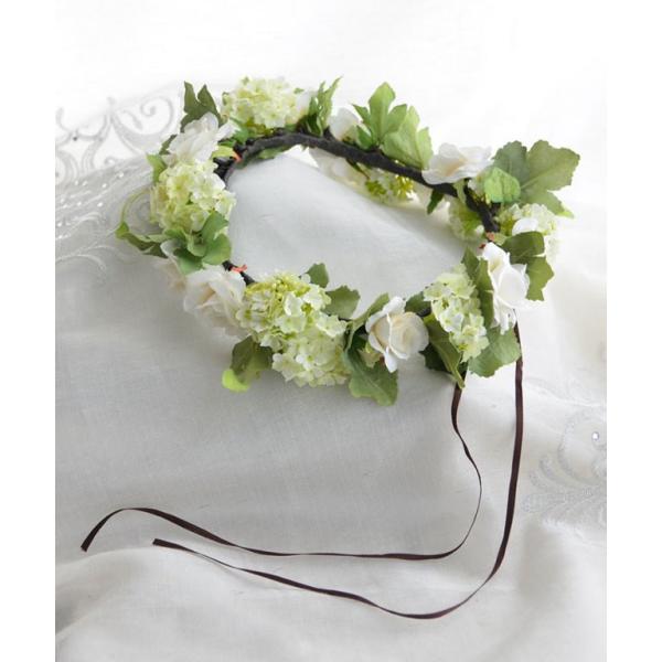 花かんむり 花冠 結婚式 ヘッドドレス 髪飾りヘッドアクセサリー ウェディング 造花 イエロー オレンジ 花嫁 子供 ナチュラルローズ Buyee 日本代购平台 产品购物网站大全 Buyee一站式代购 Bot Online