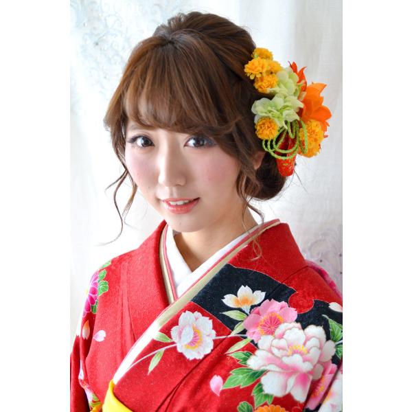 和装 髪飾り 成人式 花 袴 振袖 卒業式 結婚式 オレンジ ダリア ブライダル 白無垢 色打掛 ヘッドドレス ウェディング 大きい 髪かざり 楓 Buyee Buyee Japanese Proxy Service Buy From Japan Bot Online