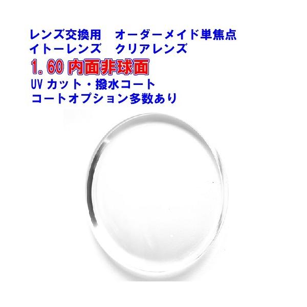 アクロライト160 イトーレンズ 1.60内面非球面レンズ メガネ アクロライト160 イトーレンズ 1.60内面非球面レンズ メガネ