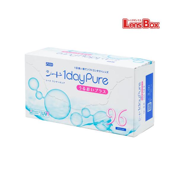 ワンデーピュアうるおいプラス96枚入り／シード／1日使い捨て／1dayPure／
