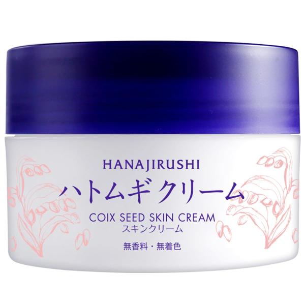 花印 ハトムギクリーム 100g 顔・ボディ用 スクワラン&3種類の発酵液配合 保湿ジェル 透明感 スキンクリーム 無香料 しっとり 乾燥/肌荒れ予防