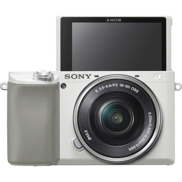 格安即決 中古 A6100 ミラーレス Shopのソニー カメラ ミラーレス一眼カメラ ホワイト Sony 新品sdカード付 レンズキット ミラーレス ソニー 16 50mm 一眼 かわいい 中古 A6100 16 50 Wite Leon Camera Shop