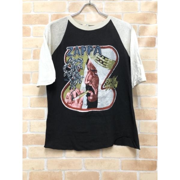 VINTAGE ヴィンテージ ZAPPA 80S Tシャツ ブラック×ホワイト M 111434849