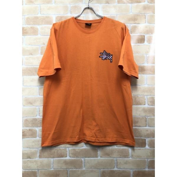 【中古】 STUSSY ステューシー Checker Stock Tee 