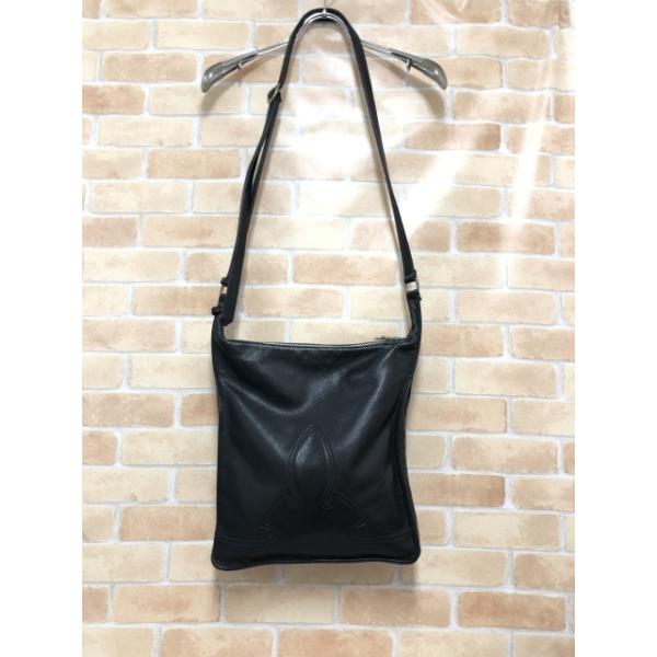 中古】 CHROME HEARTS クロムハーツ フレアニー レザーショルダー