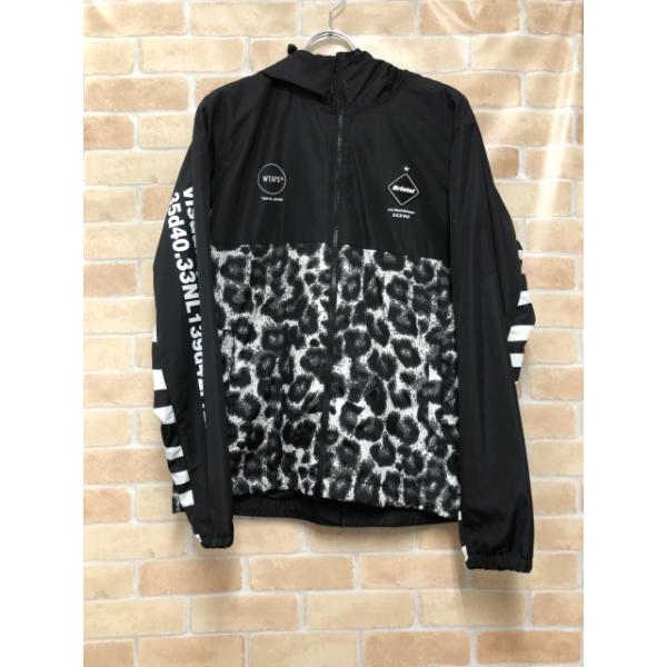 【中古】 F.C.Real Bristol × WTAPS エフシーレアルブリストル Leopard Separate Practice Jacket ブラック L 111449860