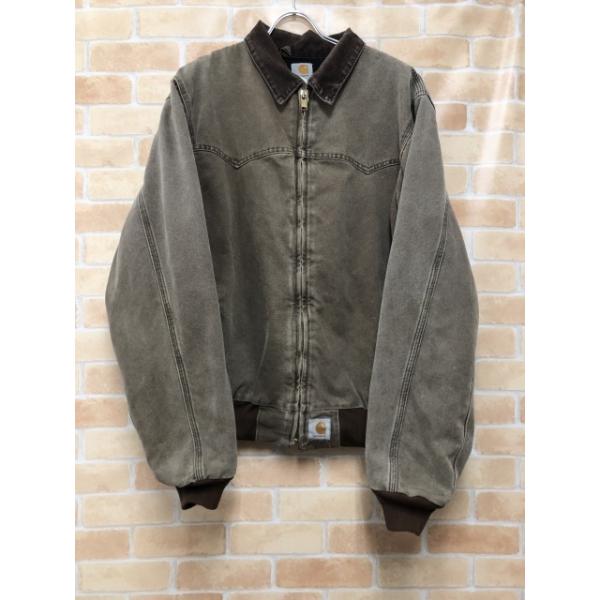【中古】 Carhartt カーハート サンタフェジャケット ブラウン  111450490