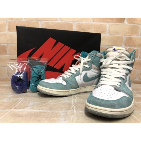 【中古】 箱付 NIKE ナイキ Air Jordan 1 Retro High OG 555088-311 ターボグリーン US10（28cm) 111453080