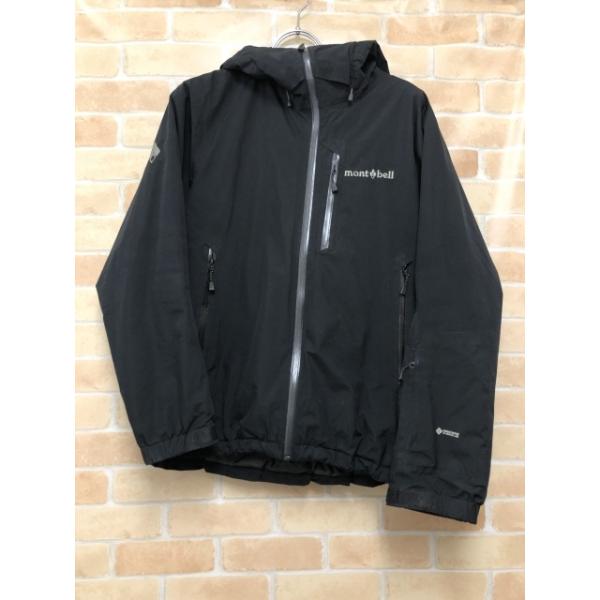 【中古】 mont-bell モンベル パウダーグライドパーカ 1102529 ブラック S 111454598