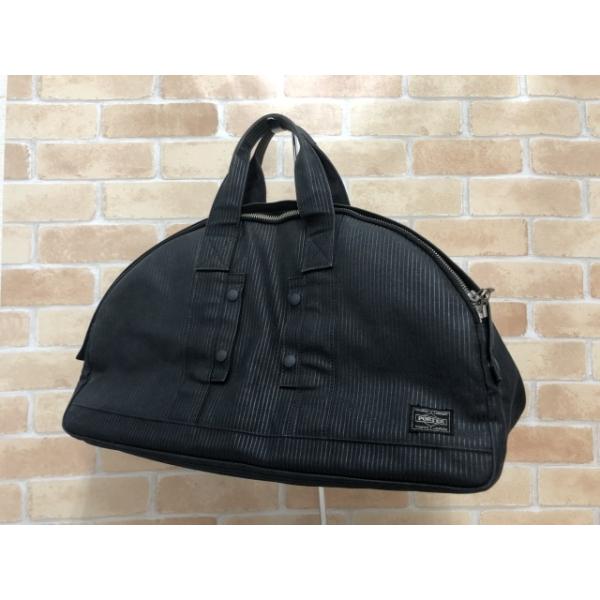 【中古】 PORTER ポーター DRAWING BOSTON BAG ブラック  111457734