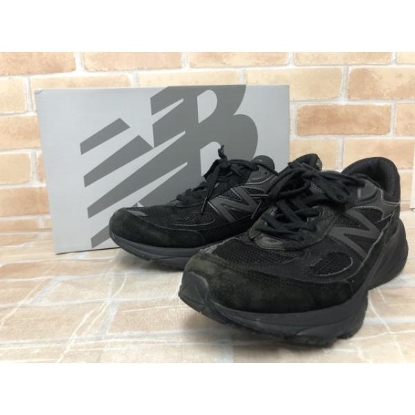 【中古】 箱有 New Balance ニューバランス U990BB6 ローカットスニーカー ブラック US8.5（26.5cm） 111457860