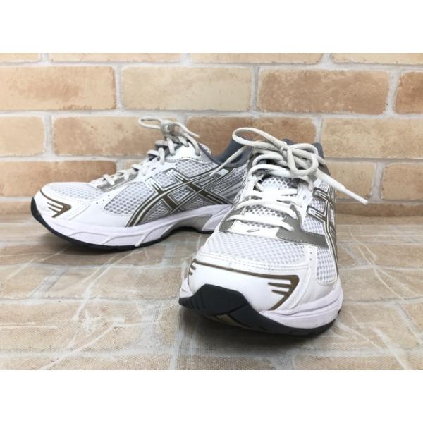 【中古】 ASICS アシックス GEL-1130 1203A609 ホワイト×シルバー×ゴールド US8(26cm) 111458264