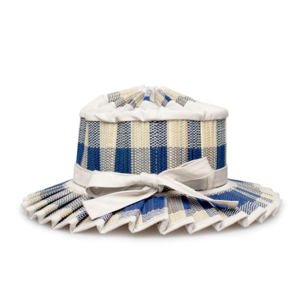 【正規品】Lorna Murray（ローナ・マーレイ）Iland Mayfair Child Hat    Monaco   リボン付き天然素材ハット   キッズ帽子