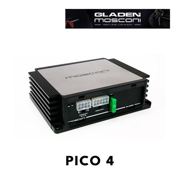 モスコニmosconi ONE 80.4 AB級　カーオーディオ　パワーアンプ モスコニmosconi ONE 80.4 AB級カーオーディオパワーアンプ