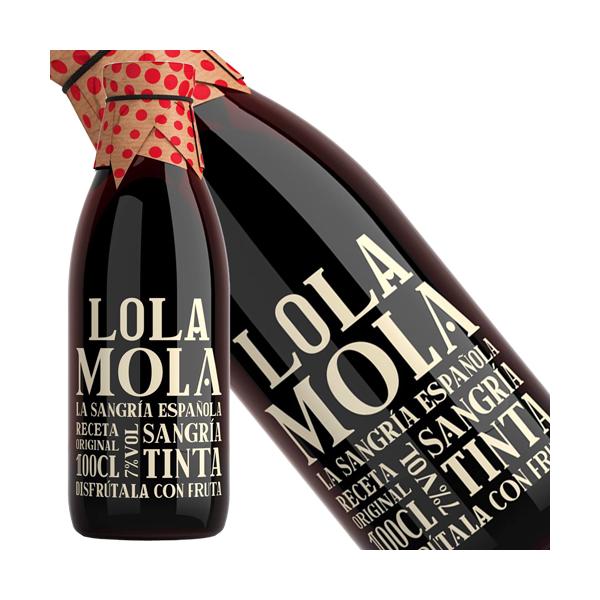 ロラ　モラ　サングリア　N.V.　正規品　甘口　赤ワイン加工品・甘味果実酒　1000ml【ロラ・モラ】★人工香料・人工甘味料等一切不使用