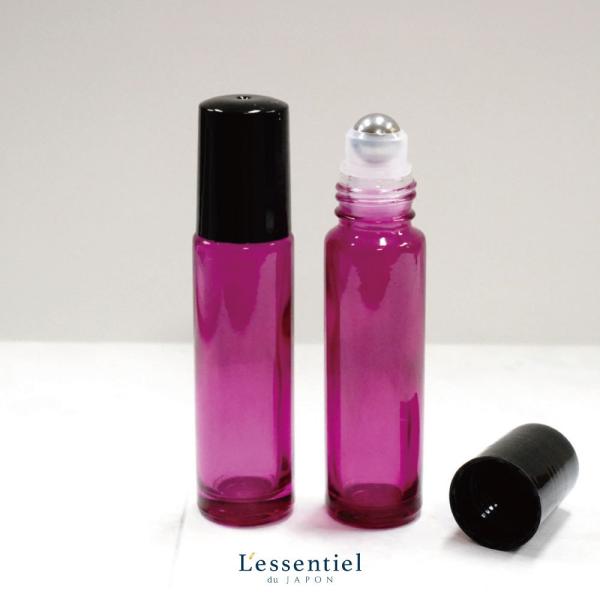 ロールオンボトル】 10ml ピンク 蛍光 紫 黒キャップ 詰め替え ロールオンボトル】 10ml ピンク 蛍光 紫 黒キャップ 詰め替え
