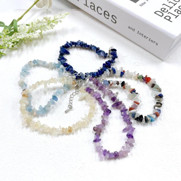 天然さざれ石 パワーストーン ブレスレット全5種類