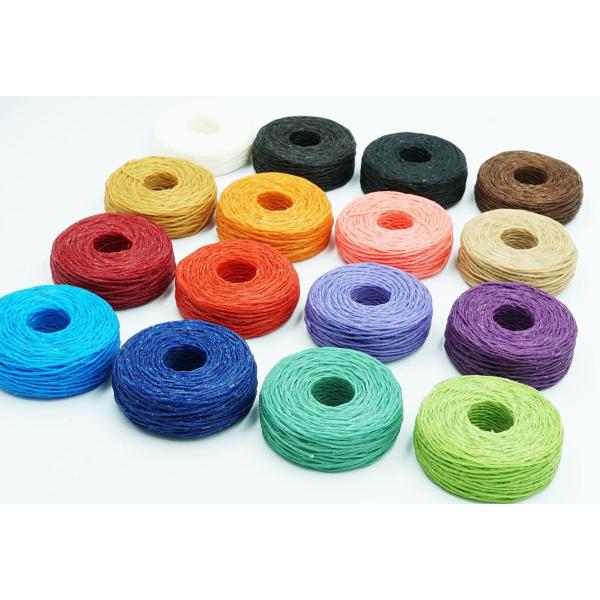 手縫い用ロービキ糸 　太　20ｍ巻き　全16色　クラフト社