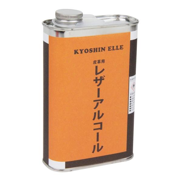 レザーアルコール 500cc アルコール染料や油性硬化剤の薄め液 協進エル K-4