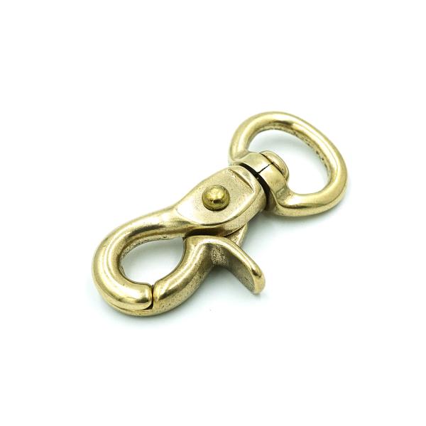 専用 12mm 30個 真鍮 ブラス バレルスナップ キーホルダー 金具 日本製 lethercraftdubro_levernasu-18-br