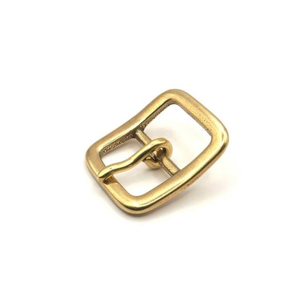 10mm中一美錠 ブラス(真鍮) 1個入り No.107 ベルトバックル レザー用金具 レザークラフト　E-5