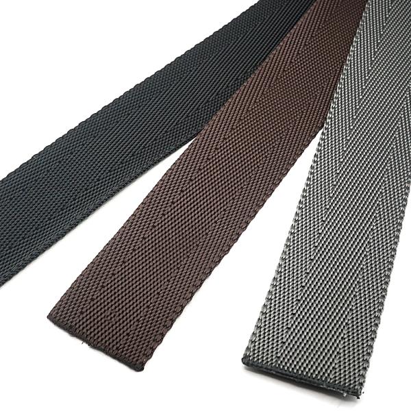 30mm巾シート織PPテープ 黒・ダークブラウン・ダークグレー 日本製 1m単位のカット売り リプロンテープテープ パイレンバンド ポリプロピレンテープ