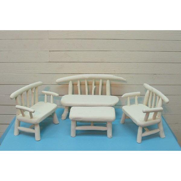 流木アートのレットイットビーの流木ミニチュア家具飾台4点セット Ja64 流木インテリア雑貨店舗用品 Ja64 流木アート レットイットビー 通販 Yahoo ショッピング