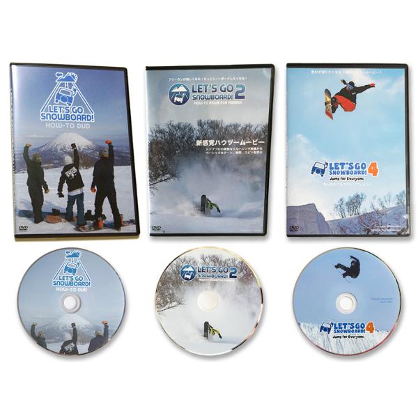 レッツゴー　スノーボード 4本セット 楽天市場】let's go snowboard! 4の通販
